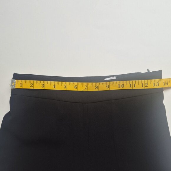 Zara high flare black pants, polyester, XS - Picture 3 of 6